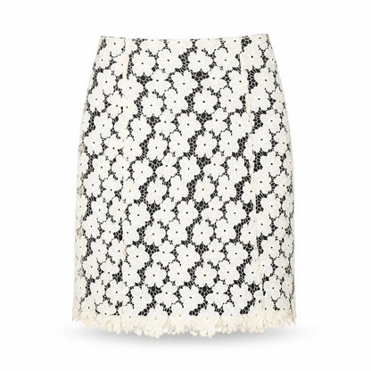 Womens UK Size 8 Viyella Straight & Pencil Lace Skirt