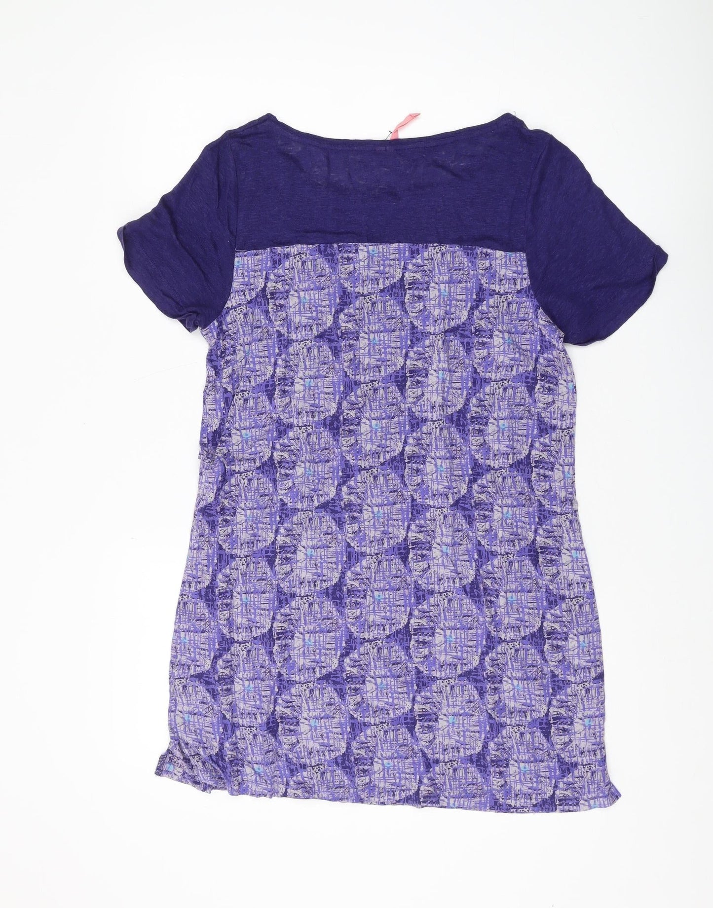 Womens UK Size 12 White Stuff Purple Jersey T-Shirt