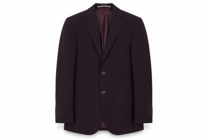 Mens UK Size 34 Moss London Regular Purple Suit Jacket