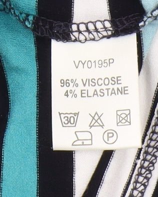 Womens UK Size 8 Viyella Multicoloured Basic Jacket
