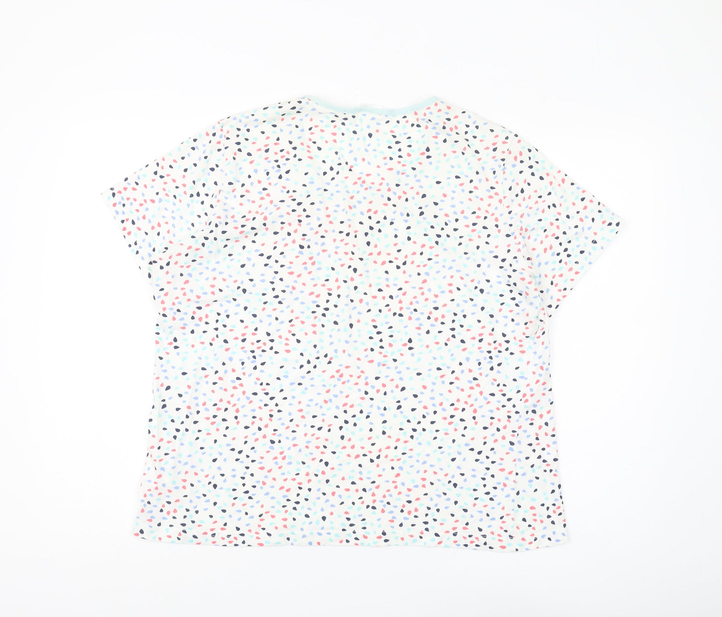 Damart Women's Multicoloured L Basic T-Shirt