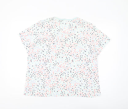 Damart Women's Multicoloured L Basic T-Shirt