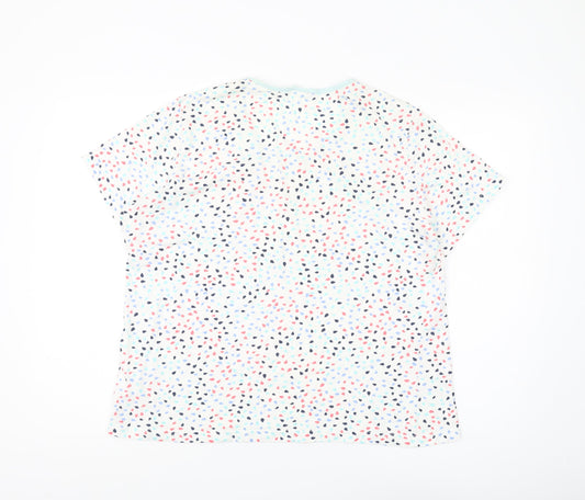 Damart Women's Multicoloured L Basic T-Shirt