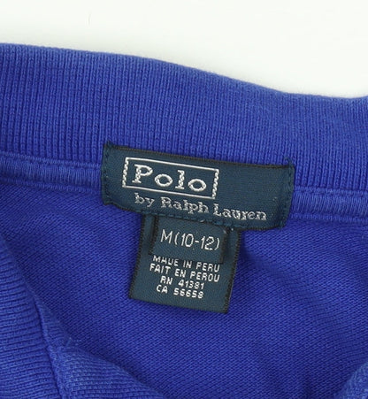 Unisex Adults UK Size M Ralph Lauren Blue  Polo