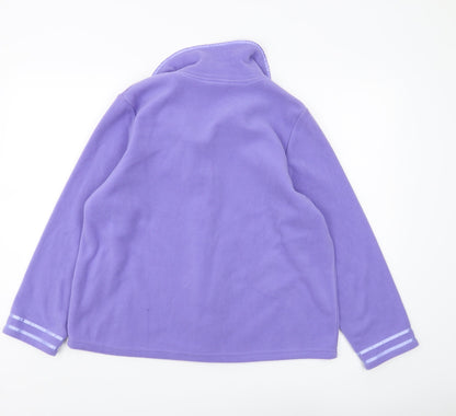 Womens UK Size 12-14 BM Purple Basic Jacket