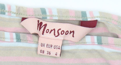 Womens UK Size 8 Monsoon Multicoloured  T-Shirt