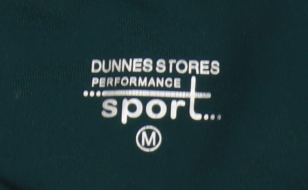 Womens UK Size M Dunnes Stores Regular Fit Leggings Green Leggings