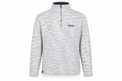 Mens UK Size L Regatta Grey 1/4 Zip Sweatshirt