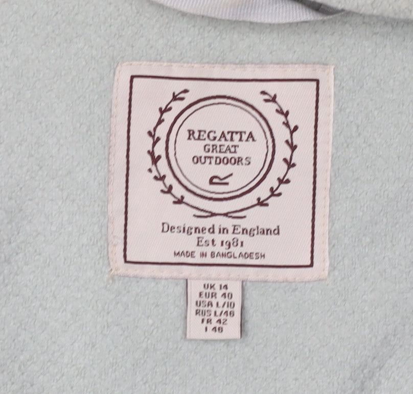 Womens UK Size 14 Regatta Grey Basic Jacket