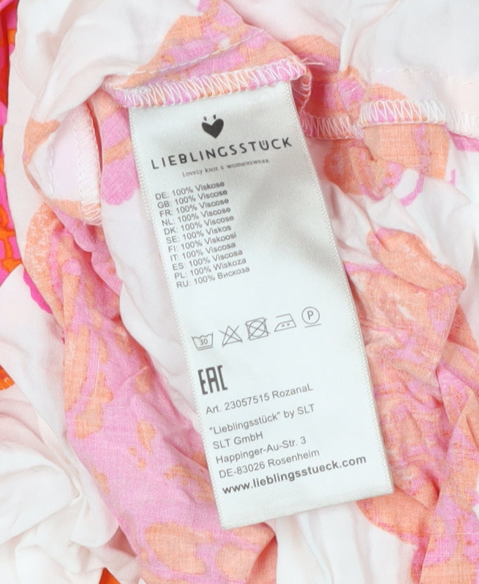 Lieblingsstuck Women's Multicoloured Floral Kaftan Dress