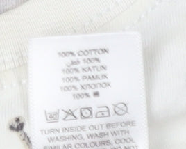 Baker by Ted Baker Unisex White Graphic T-Shirt 12-18 Months