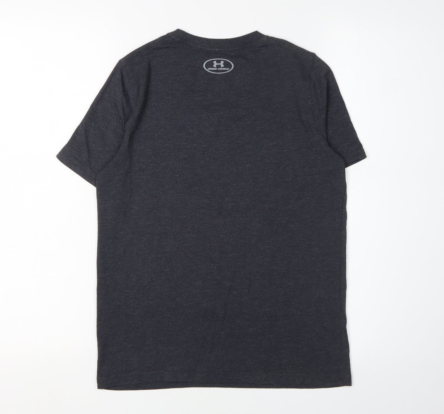 Under Armour Boys Black Relaxed Fit T-Shirt