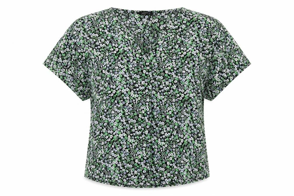 Womens UK Size 14 Roman Multicoloured Basic Blouse