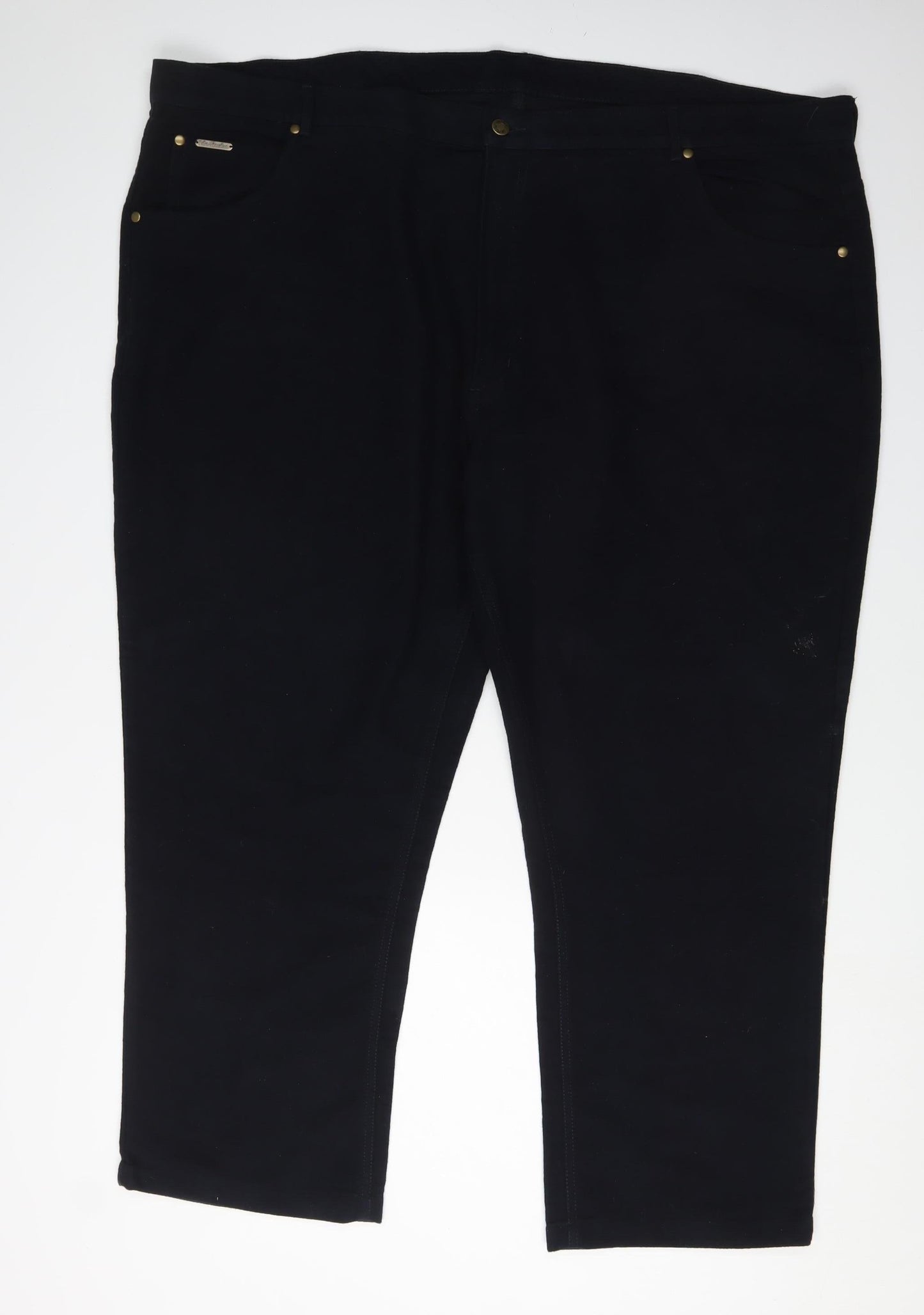 Peter Christian Men's Black Chino Trousers Size 52