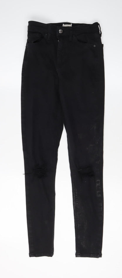 Topshop Women's Black Skinny Jeans Size 26