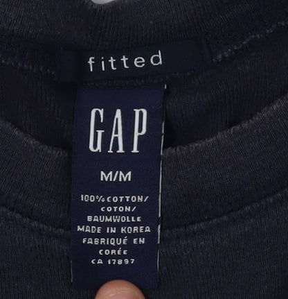 Mens UK Size M Gap Black  T-Shirt
