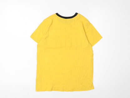 NBA Boys Yellow Lakers T-Shirt 9-10 Years Sports Graphic