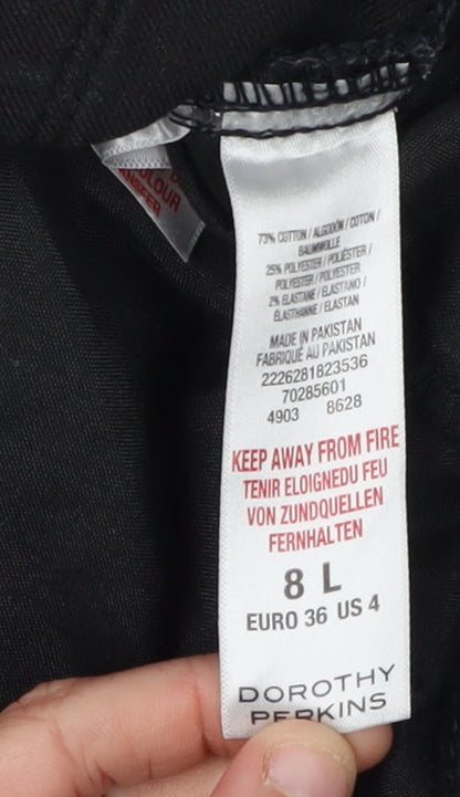 Dorothy Perkins Women's Black Skinny Jeans Size 8