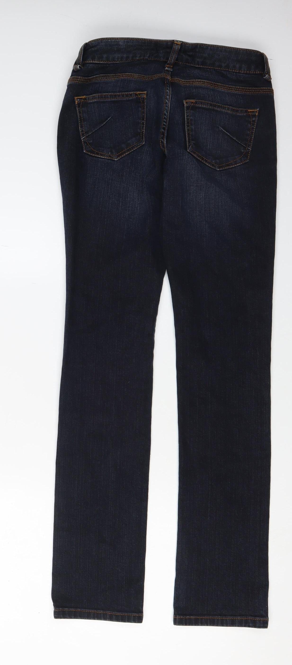 Topshop Women's Blue Skinny Jeans Size 8