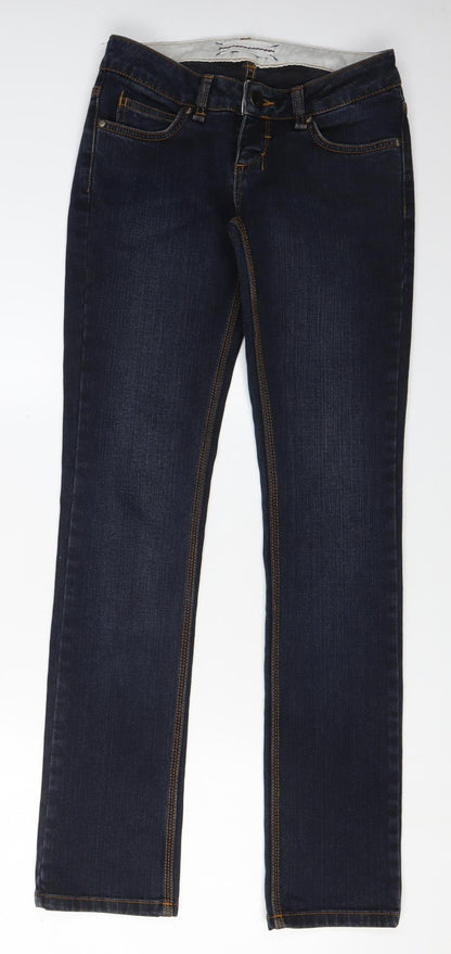 Topshop Women's Blue Skinny Jeans Size 8