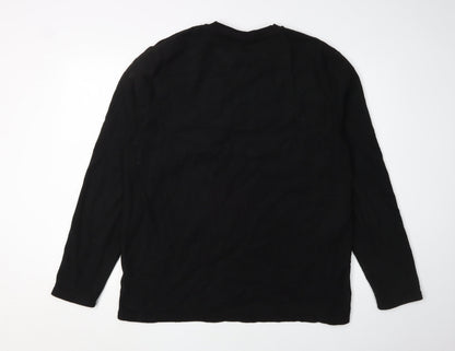 Star Wars Men's Black XL Logo Pyjama Top