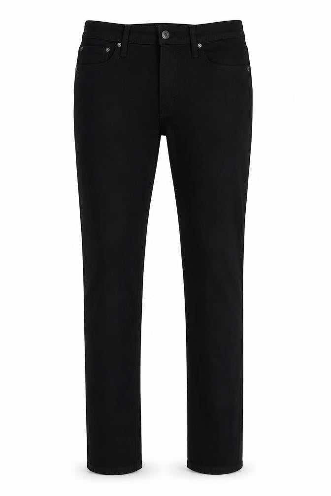 Mens UK Size 30 JACK & JONES Slim Fit Skinny Black Jeans