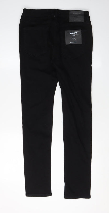 Jack & Jones Men's Black Skinny Jeans Size 30