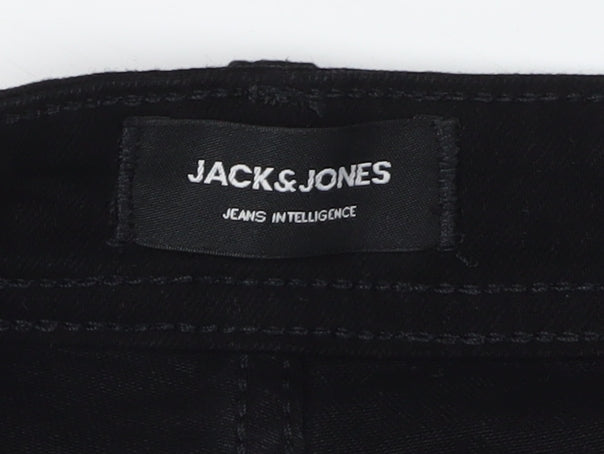 Jack & Jones Men's Black Skinny Jeans Size 30