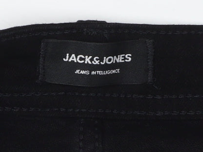 Jack & Jones Men's Black Skinny Jeans Size 30