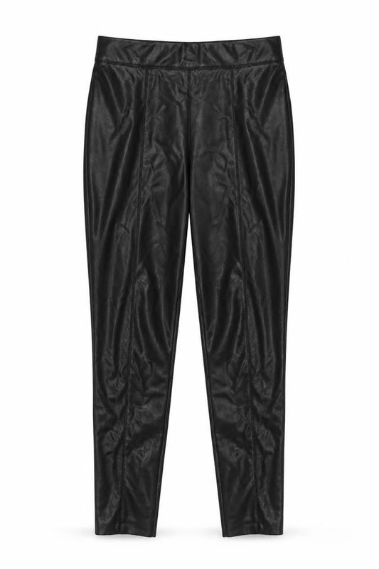 Womens UK Size 12 Topshop Slim Fit Jegging Black Trousers