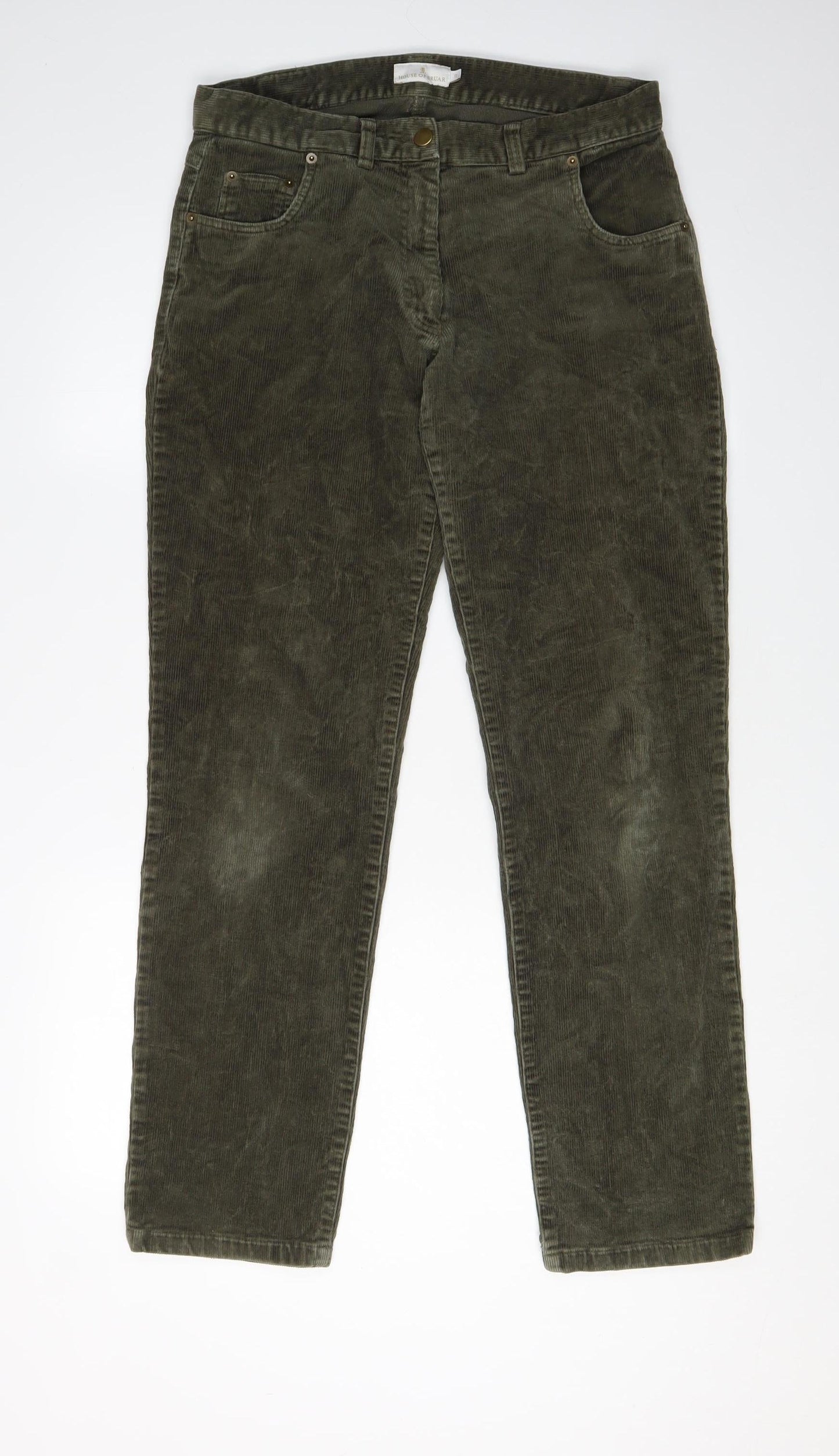 House of Bruar Men’s Green Corduroy Trousers