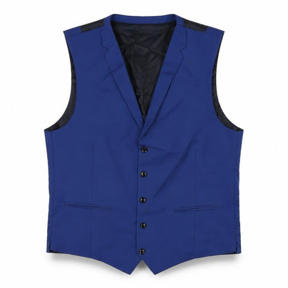 Mens UK Size 42 Austin Reed Regular Blue Suit Waistcoat