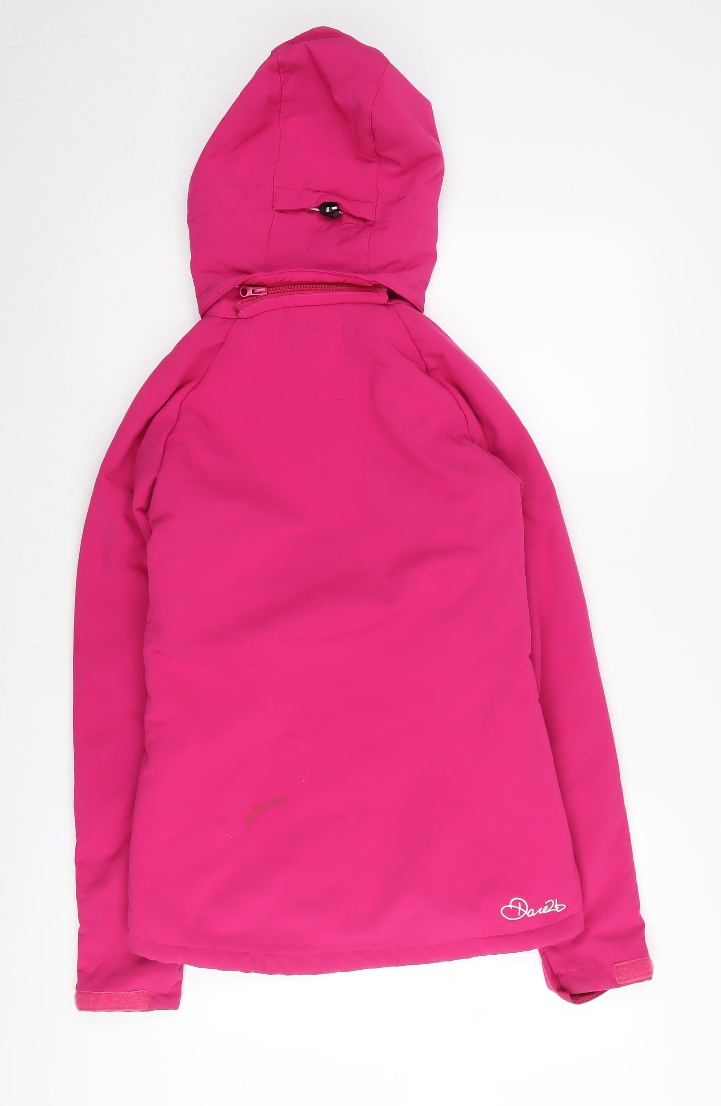 Dare 2b Women's Pink Ski Jacket Size 8 Hooded Zip
