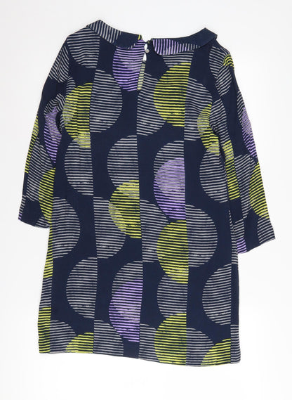 White Stuff Women's Geometric Shift Dress Size 10