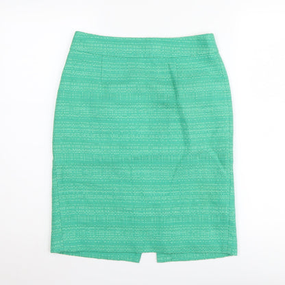 Banana Republic Women's Green Pencil Skirt Size 0