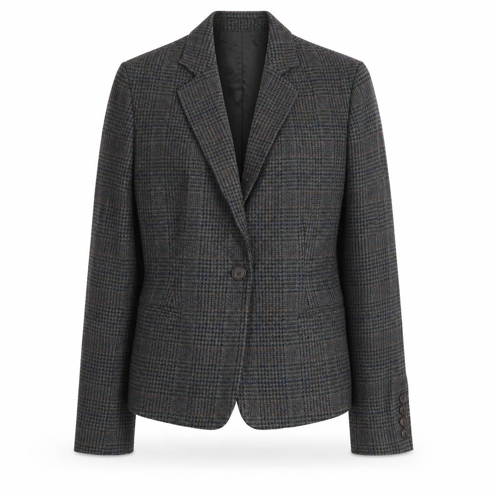 Womens UK Size 10 Jigsaw Regular Grey Suit Jacket