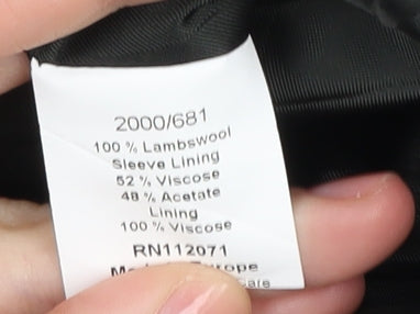 Jigsaw Women's Grey Check Suit Jacket, Size 10