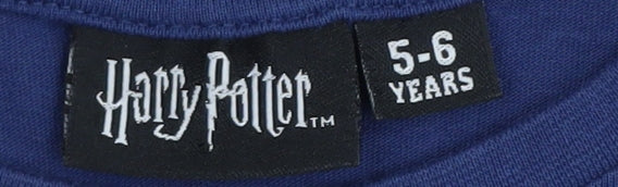 Harry Potter Boys Blue Ravenclaw T-Shirt 5-6 Years