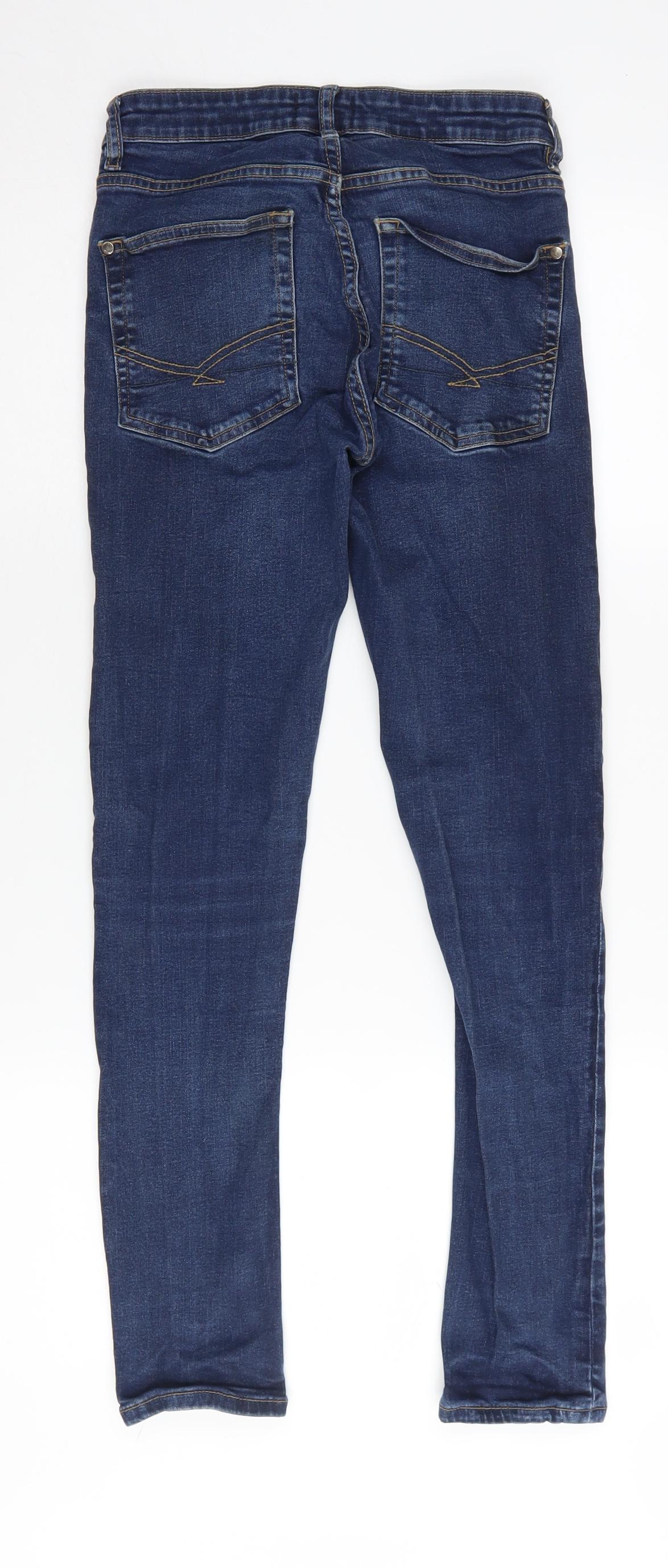 Firetrap Women's Blue Skinny Jeans 2XS Slim Fit