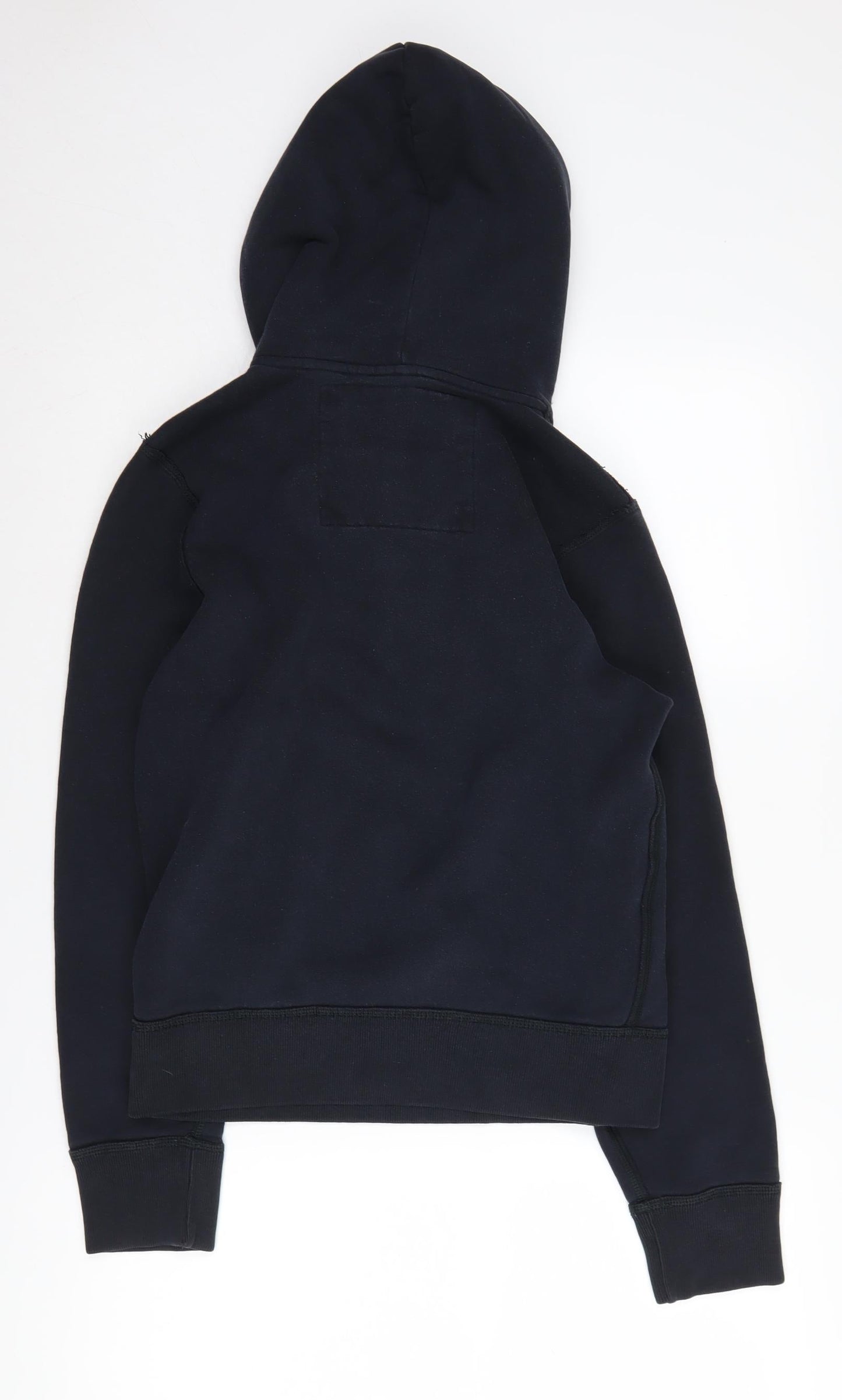 Abercrombie & Fitch Men's Black Henley Hoodie Size S