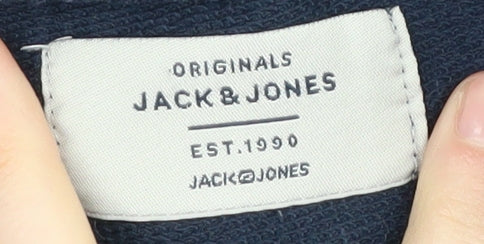 Mens UK Size XL JACK & JONES Blue Pullover Sweatshirt