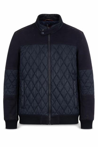 Mens UK Size M Zara Black Quilted Coat
