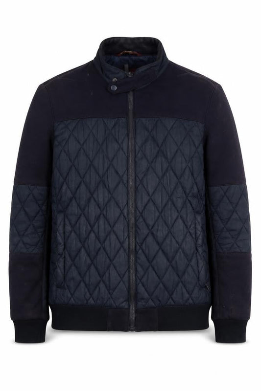 Mens UK Size M Zara Black Quilted Coat