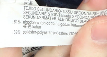 Zara Men's Black Quilted Jacket M Casual