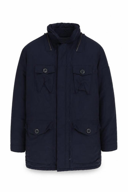 Mens UK Size M French Connection Blue Parka Coat