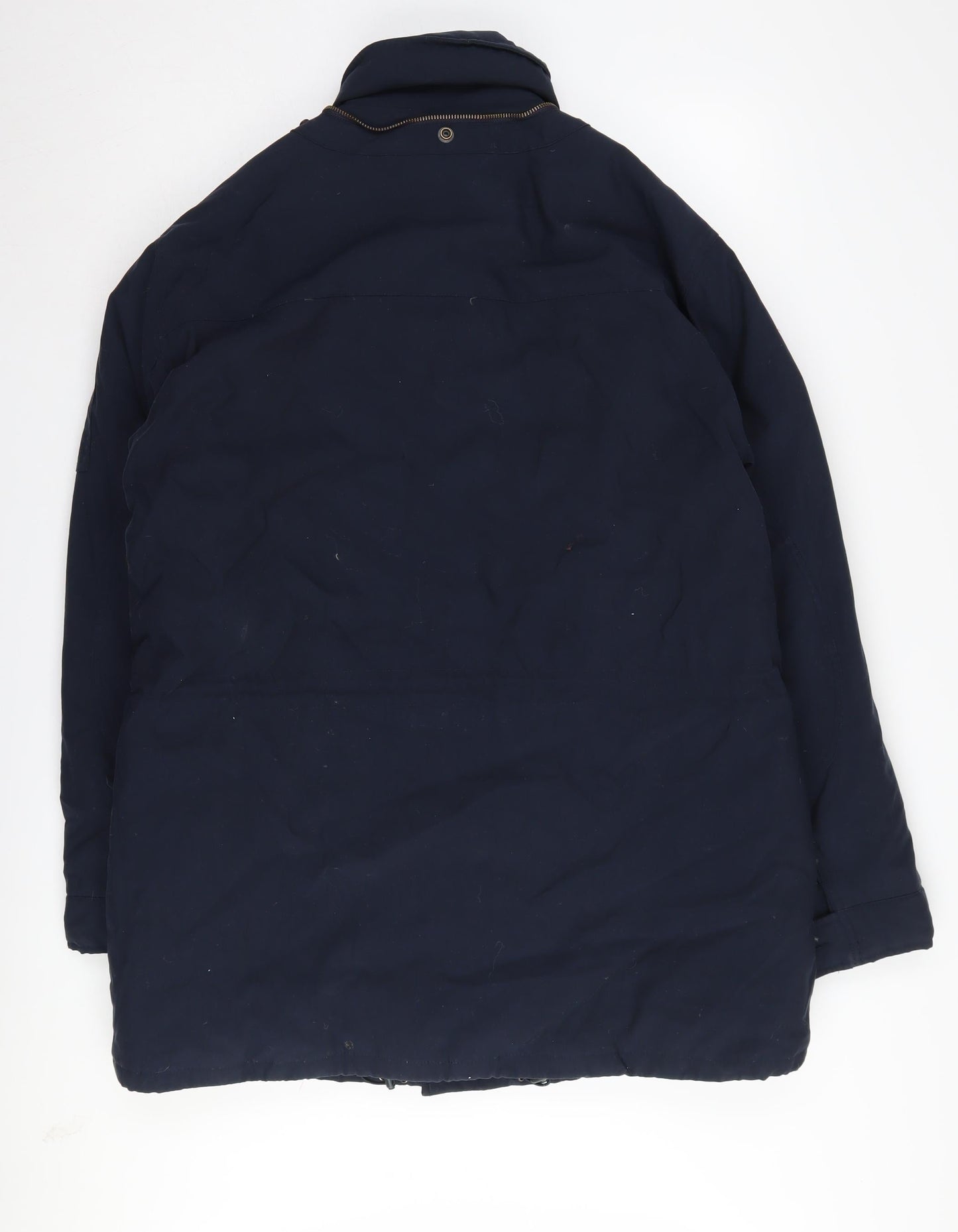 Mens UK Size M French Connection Blue Parka Coat