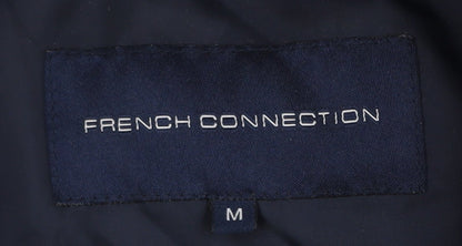 Mens UK Size M French Connection Blue Parka Coat