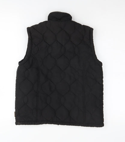 Womens UK Size 12 Regatta Black Quilted Coat