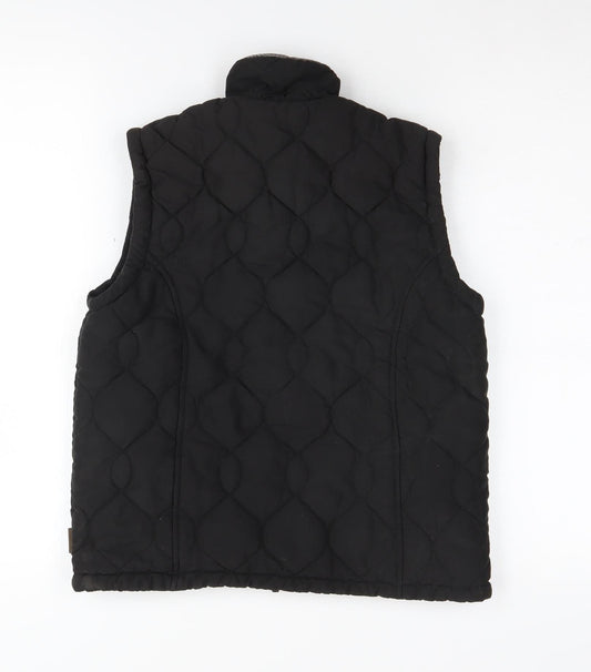 Womens UK Size 12 Regatta Black Quilted Coat