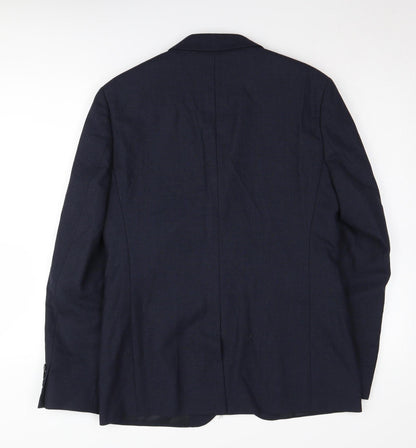 Mens UK Size 40 Jaeger Regular Blue Suit Jacket